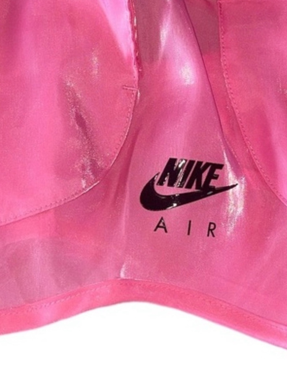 Nike Pink Air Glossy Shell Jacket